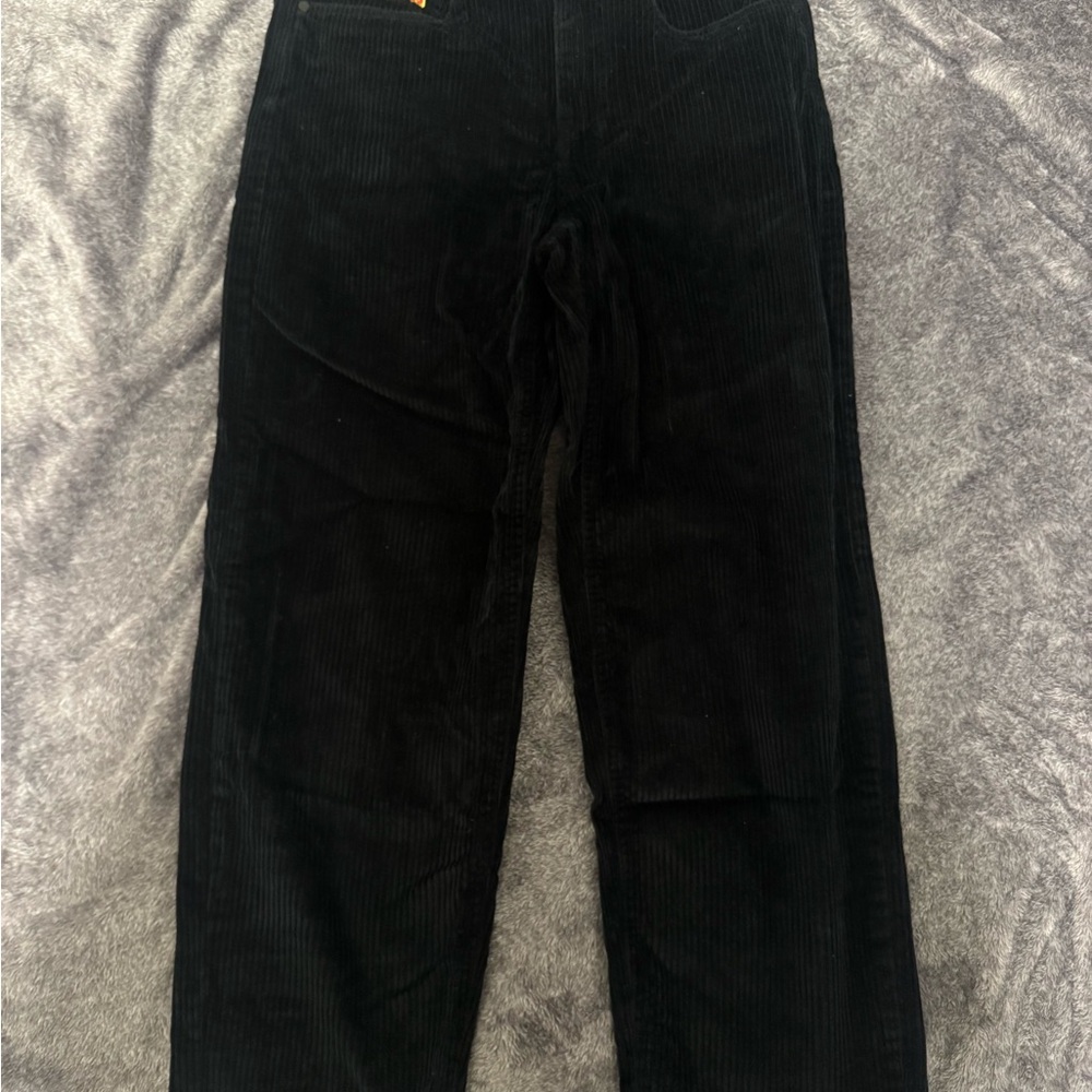 Men's Black Corduroy Pants